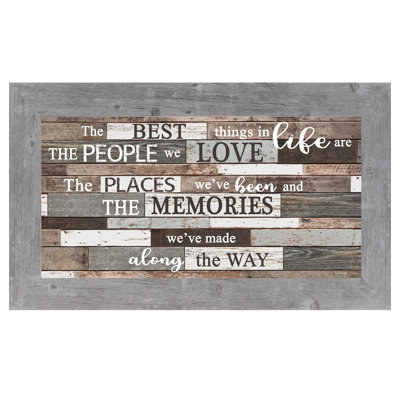 Family/Home " The Best Things "