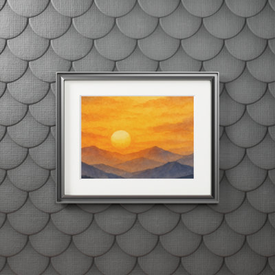 Clinkscales Single Picture Frame Print