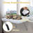 Chrystene Cat Window Perch Bed, Removable Cushion