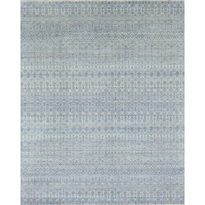 Southwestern Area Rug in Beige/Blue