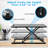 Adjustable Metal Base Standing Desk Converter