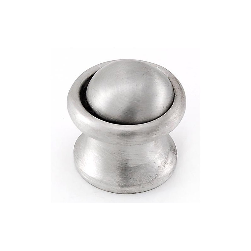 Sanzio Mushroom Knob, Antique Nickel