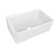 Grove 30" L X 18" W Fireclay Farmhouse Kitchen Sink Rectangular Single Bowl with Grid and Strainer