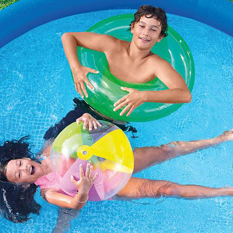Intex 10' x 30 Easy Set Above Ground Inflatable Family Swimming Pool & Pump