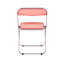 Chaise pliante transparente en plastique-1815183533