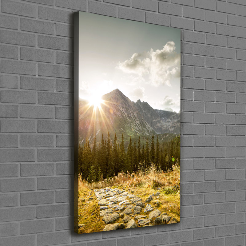 Sunset Tatra Mountains - Wrapped Canvas Print