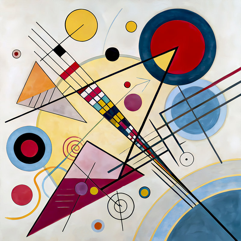 Symphonie en formes, H 24 po x l 24 po
