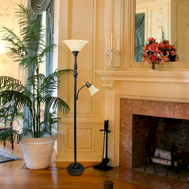 Floridalma 71'' Task Floor Lamp, Restoration Bronze