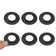 Darneil Metal Lamp Shade Reducer Ring For ES/E27 To BC/B22 Plate Light Fitting Lampshade Lighting Kit
