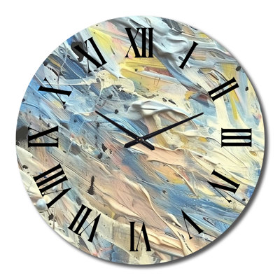 Horloge murale abstraite Summer Summer Memories