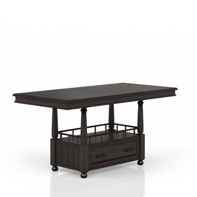 Deep Coffee Counter Height Dining Table(Only Table)