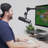 Mount-It Adjustable Microphone Boom Arm Suspension Scissor Stand For Studio and Gaming Microphones