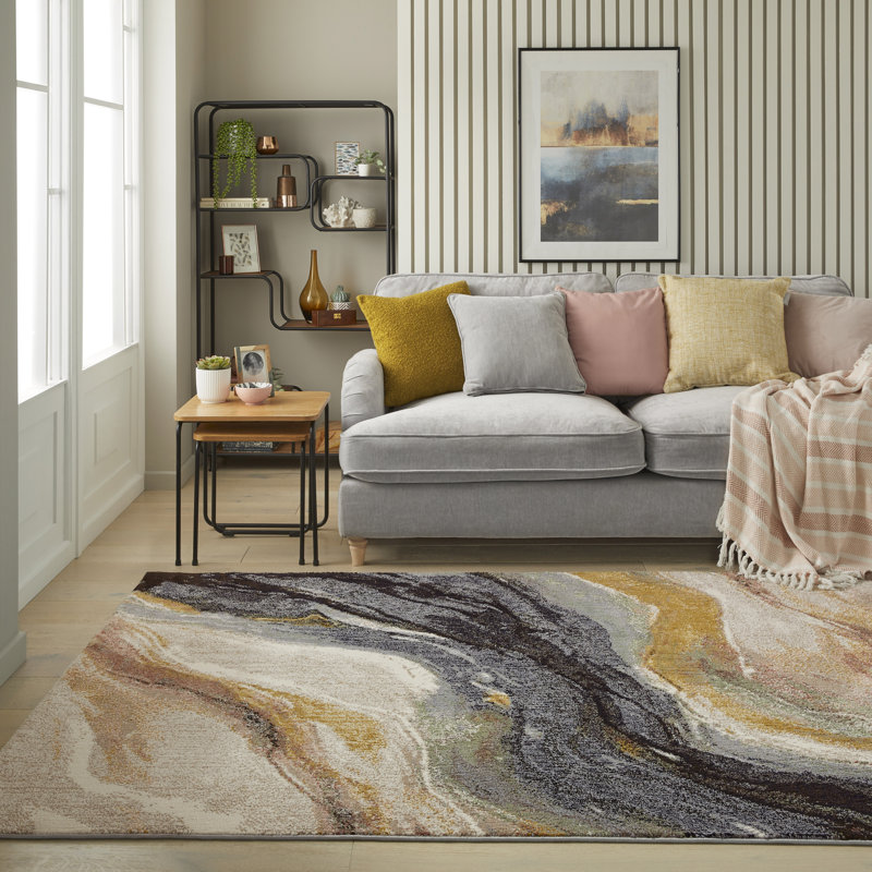 Amara Abstract Area Rug, Rectangle 120 x 170cm