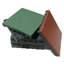 Carreaux de terrain de jeu en caoutchouc noir 2,5 po Eco-Safety-73666435