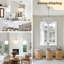 Luminaire suspendu Mid-Century doré nordique