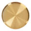 Round Serving Tray in Gold (Set of 6)-1955021912
