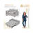 55'' Upholstered Sleeper Sofa-216529166