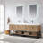 Alistair 84'' Double Bathroom Vanity with Engineered Stone Top-191147721-191147723-191147722