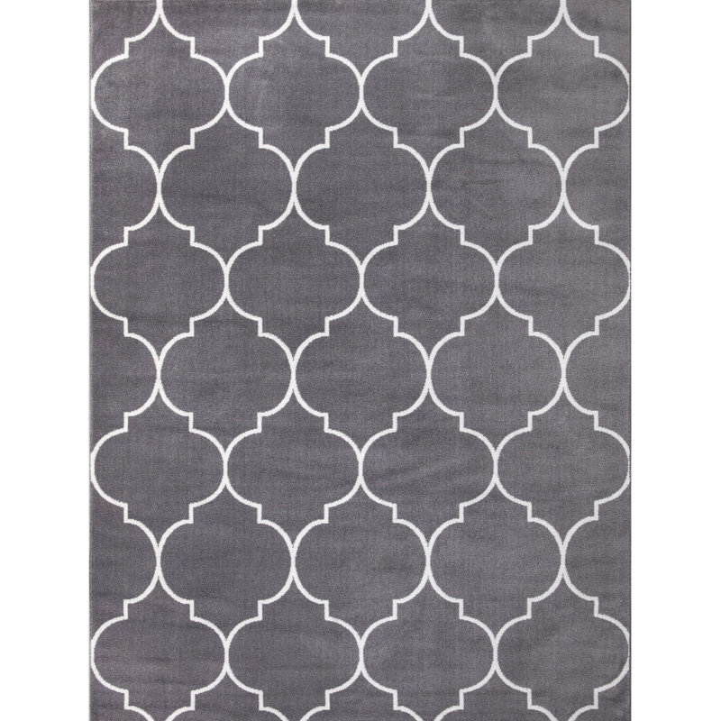 Gris marocain marocain sans treillis gris, Rectangle 7 pi 10 po x 9 pi 10 po