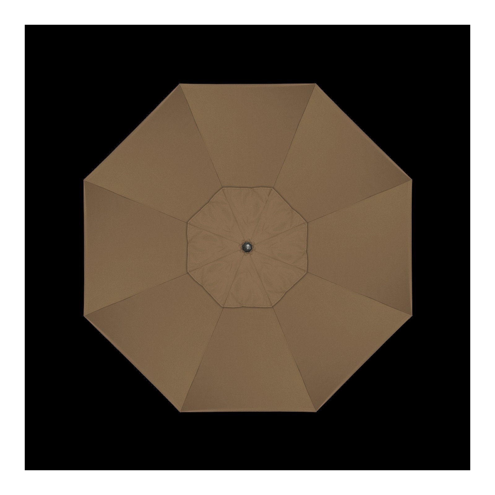 9' Market Sunbrella Umbrella, Cocoa Performance