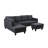 Halid Wide Sofa & Chaise with Ottoman-1571242489-1589846993