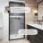  Axio Framed Pivot Shower Door Clear Tempered Glass-124519586