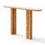 Console Mid-Century moderne en bois manufacturé Burlywood-1078760756
