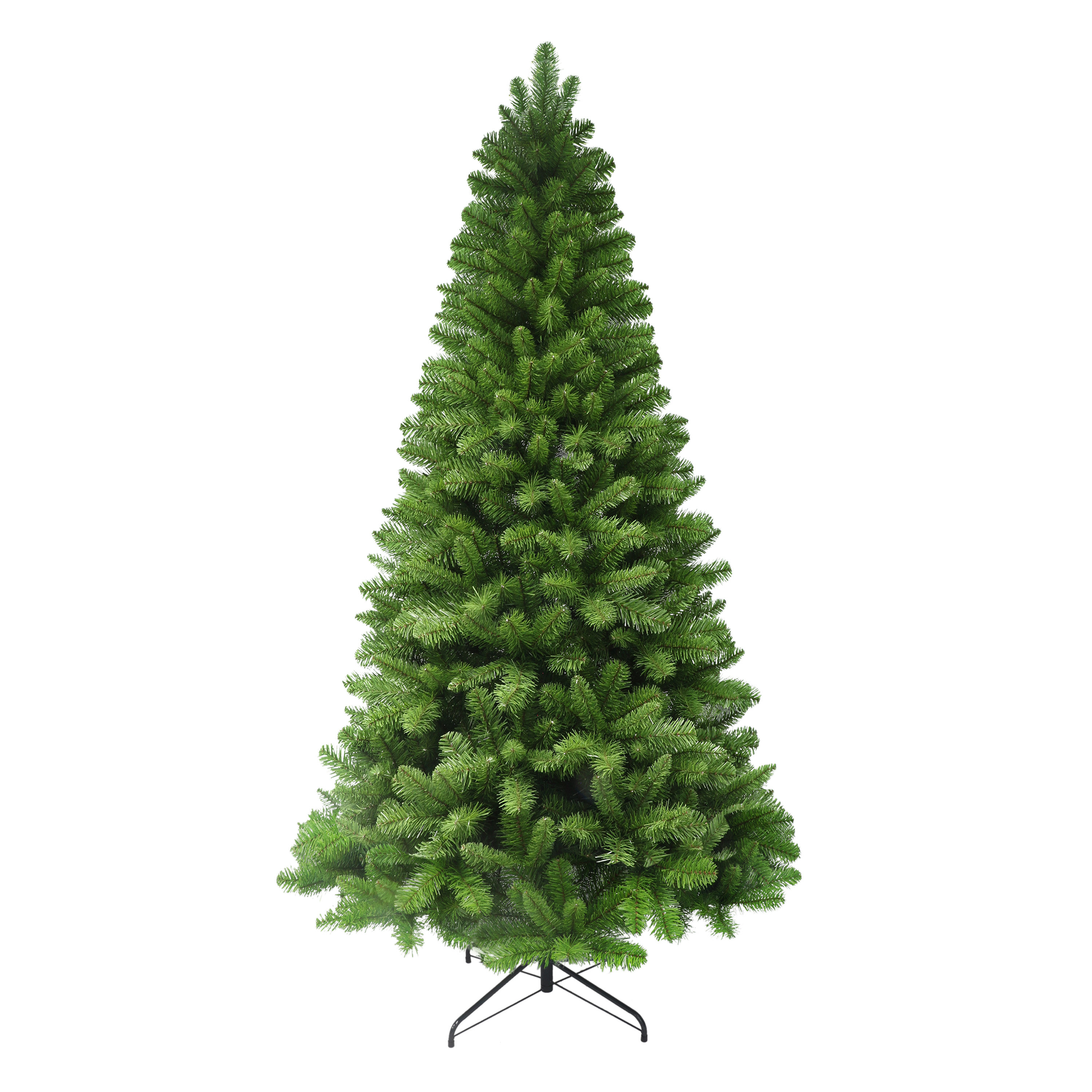 The Holiday Aisle® 6' H Slender Green Pine Christmas Tree | Wayfair
