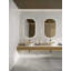 Carrara 3-D Antique Marble Look 24X48 Porcelain Tile
