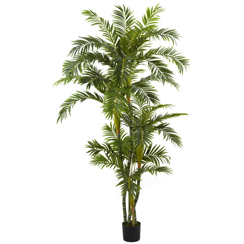 72'' Faux Palm Tree in Pot