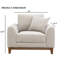 Fauteuil 1 pièce Mid-Century-1071857375