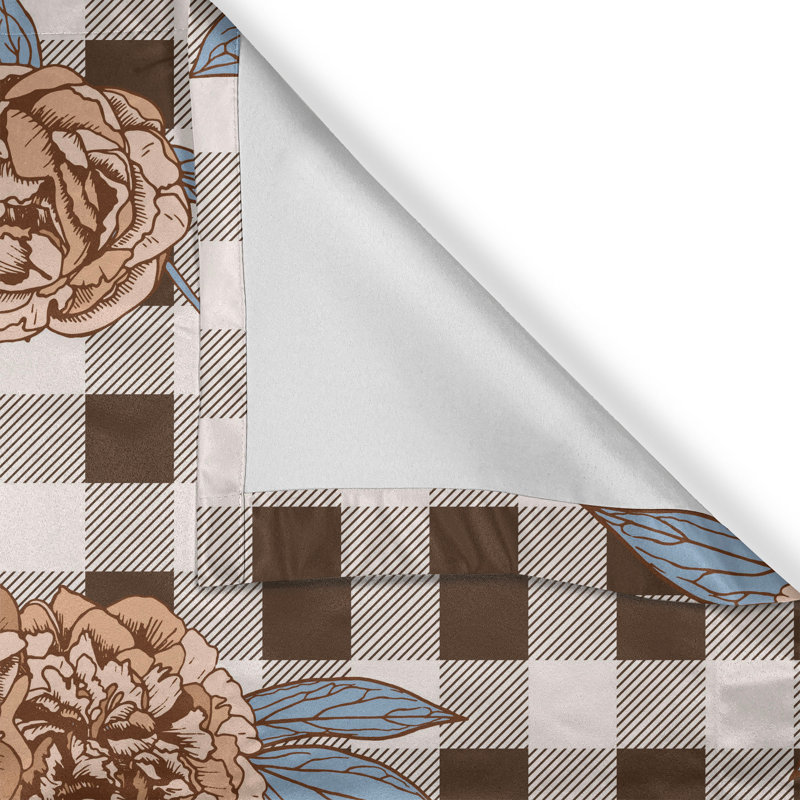 Semi Sheer Curtain Pair