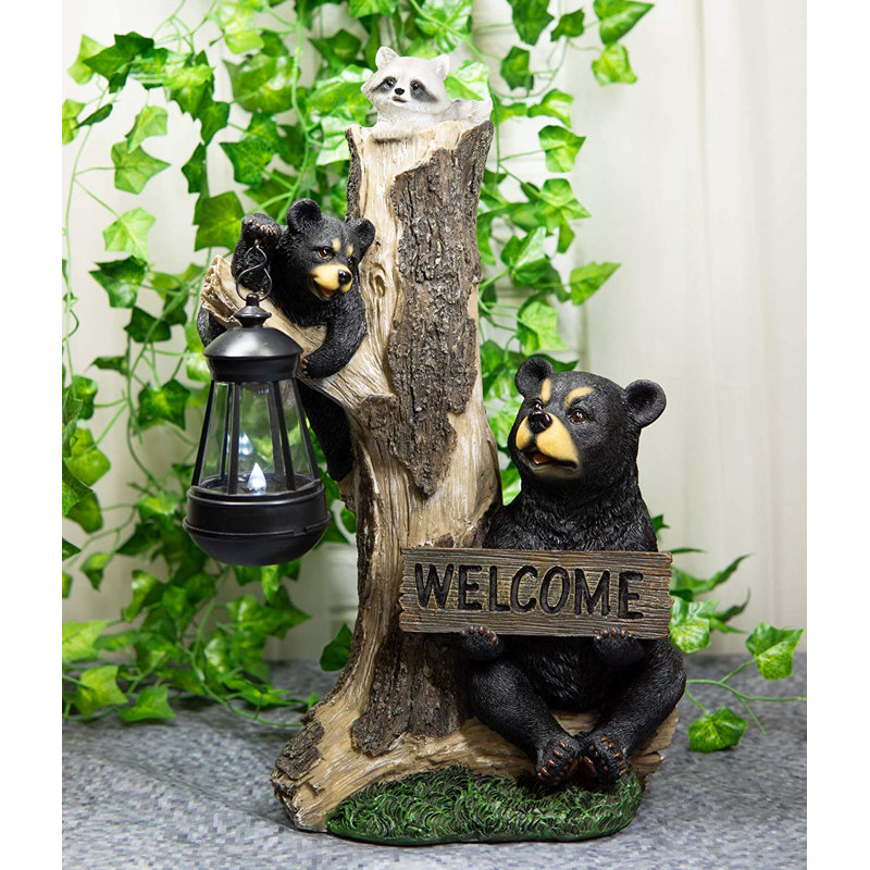Janetzy 16.5'' Solar Powered Outdoor Lantern
