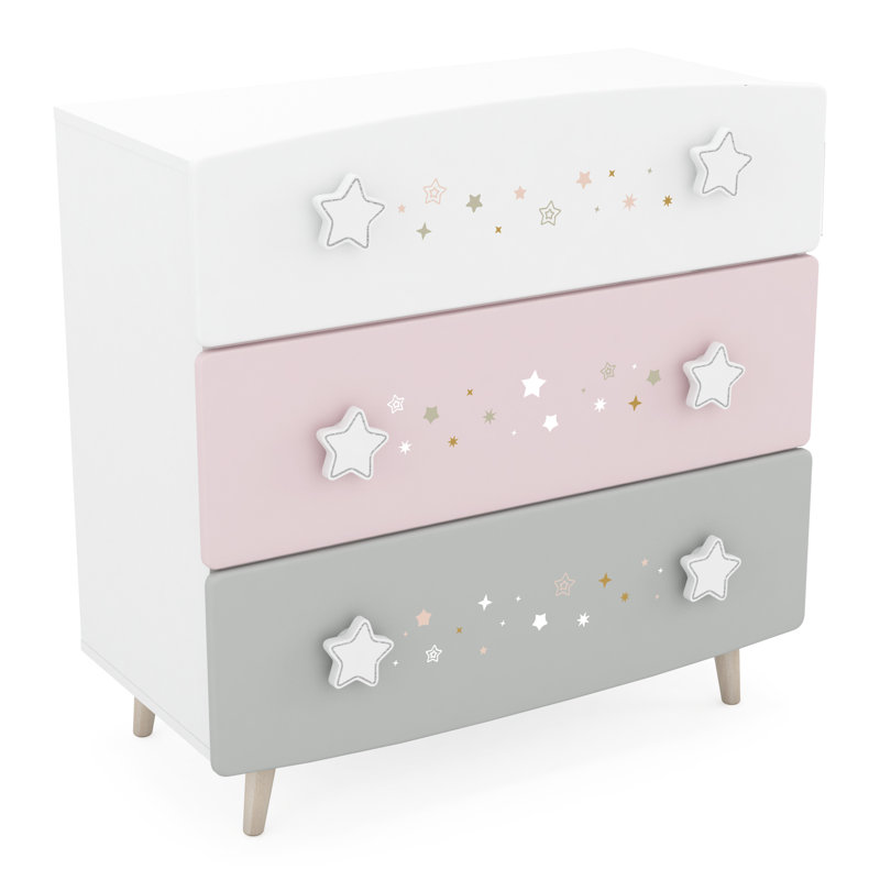 Vandalia Kids 3 - Drawer Chest
