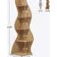 Display Shelf,Wall Corner Bookshelf