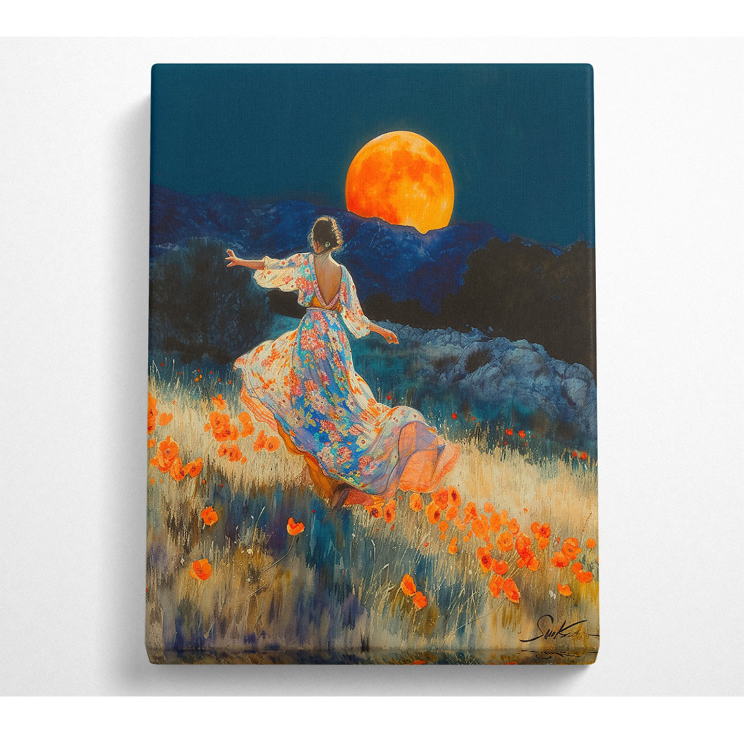 Running Through Paradise - Kunstdrucke auf Leinwand - Wrapped Canvas