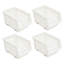 Panier de rangement empilable 9,5 "4PCS-176900448
