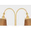 Ruthin Floor Lamp in Aged Brass