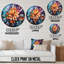 Horloge murale méditation «Mindfulness Mandala I»-885425387