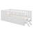 Wood Platform Bed Featuring Guardrail And Trundle-1460850999