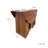 Round Drop Leaf Folding Dining Table,Space-Saving Convertible Dinner Table, Modern Multifunctional Collapsible Table for Small Spaces, Apartments