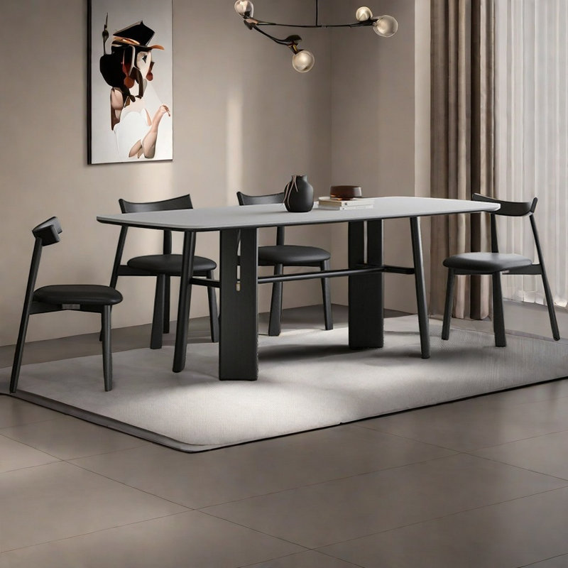 Ensemble de table de salle à manger Durable Imported, H 29,52 po x L 78,74 po x l 35,43 po