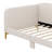 Silvan Upholstered Daybed Bed with Headboard and Armrest-719477251-719477250
