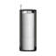 Stainless Steel Concealed Toilet Roll Holder Stand Storage with Lid, Holds 3 Rolls