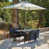 Black with Cream Regular Parasol selected