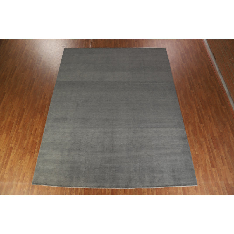 Tapis perse gris Gabbeh 10x13