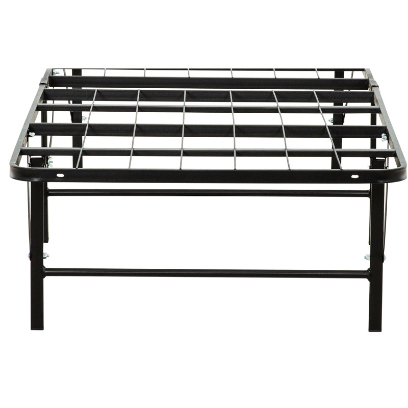 Metal Platform Bed Base , Improves Bedroom Organization And Style Stylish For, Twin XL