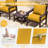 Outdoor Deep Seating Cushion Set Indoor And Outdoor Seat / Back Cushion, Available In 4 Sizes-929802361-929802350