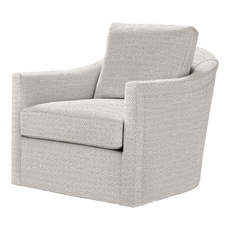 Catalina Swivel Armchair, Perigold Arigato Balsamic, Expresso