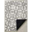 Tapis gris Yocelyne à motif de treillis Abani-1166647991